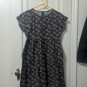 Floral Print Women's Dress